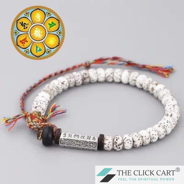 TCC™ Natural Authentic Bodhi Seeds Wealth & Peace Charm Bracelet